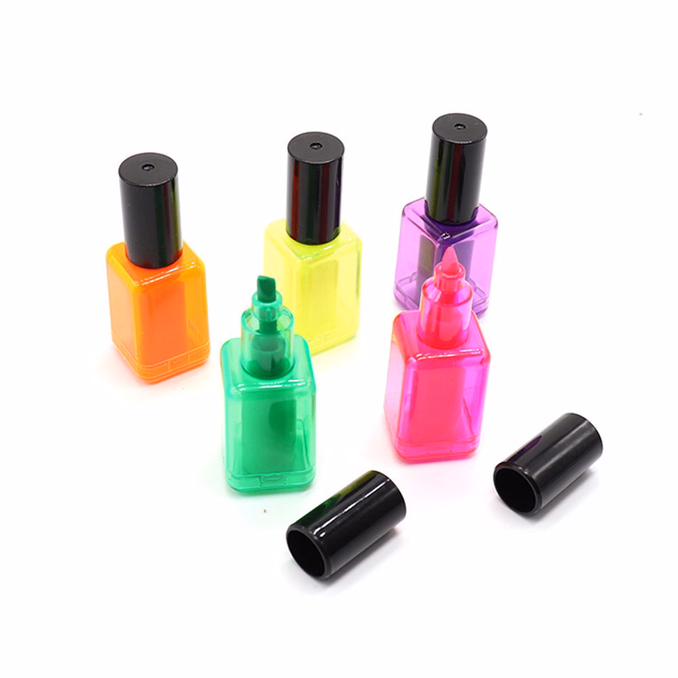 Creative Nail Polish Bottle Shape Highlighter