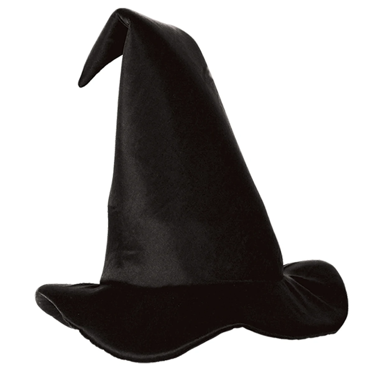 Satin-Soft Black Witch Hat 1