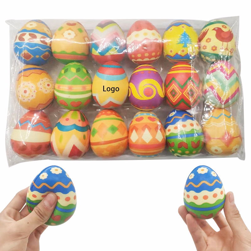 Squishy Easter Egg Squeeze Toy Stress Reliever