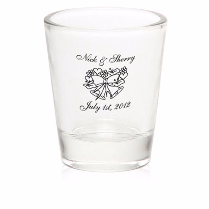 Custom 1.75 oz. Shot Glass w/ optional Bottom Color