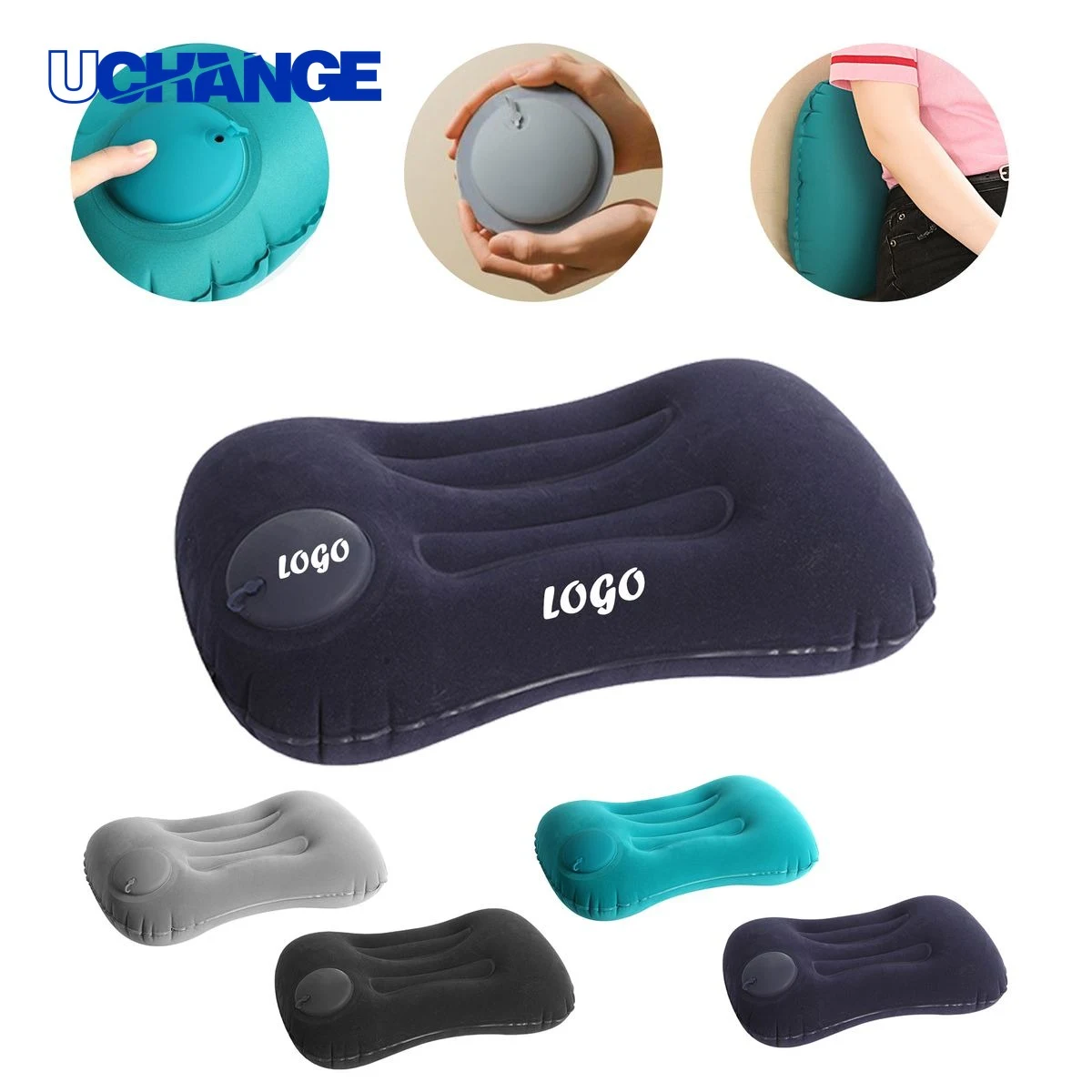 Portable Inflatable Travel Pillow for Trips 1