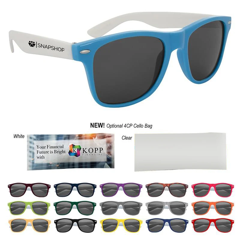 White-Accented Sunglasses 1