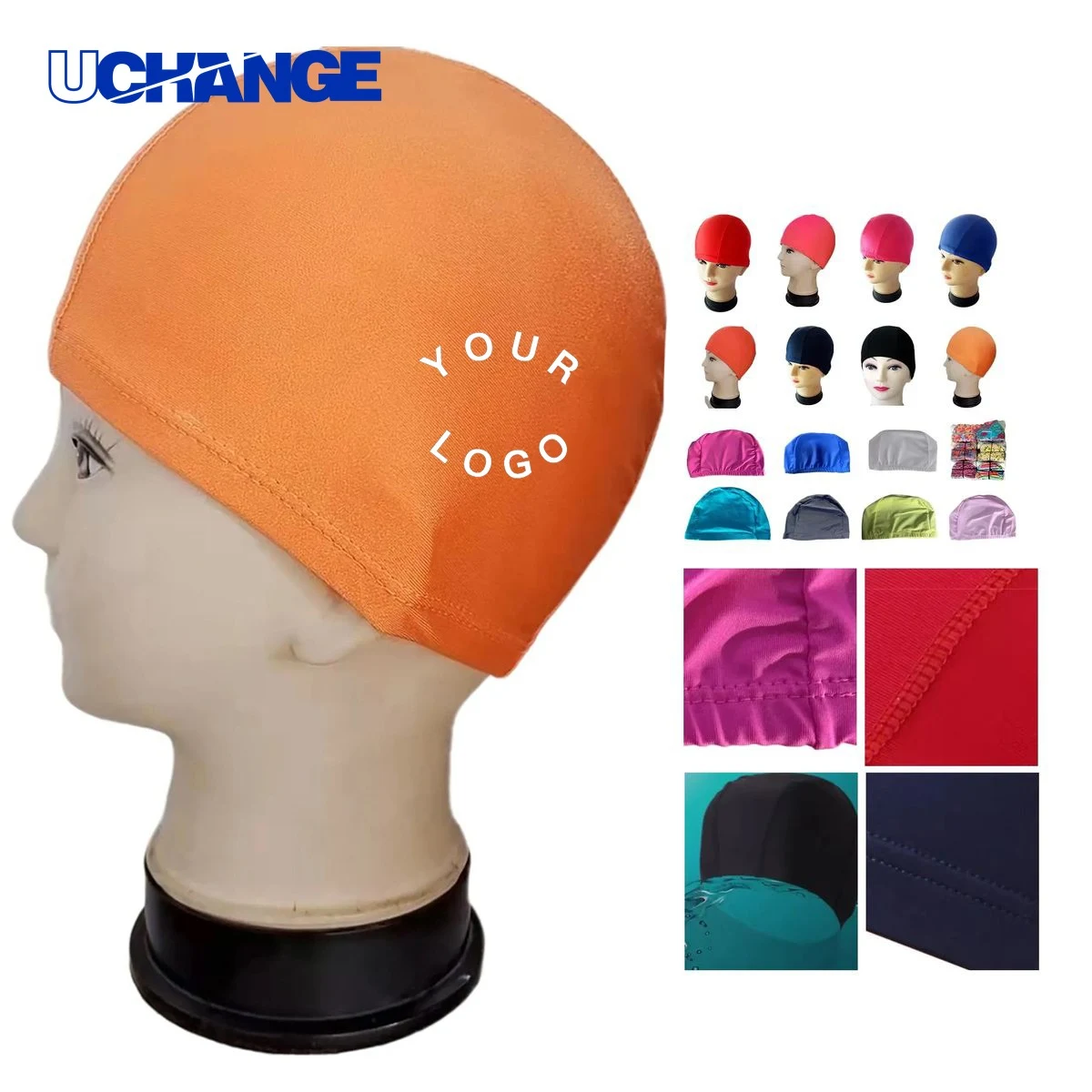 Polyamide Swimming Hat Headwear for Hair Protection 1