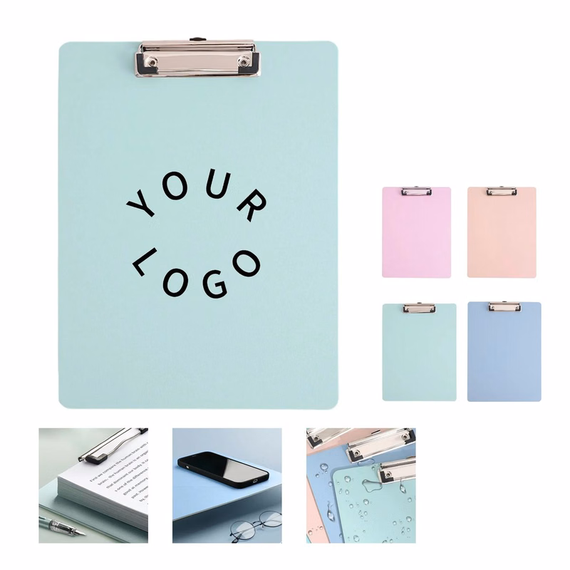 Colorful A4 Plastic Clipboard with Custom Print