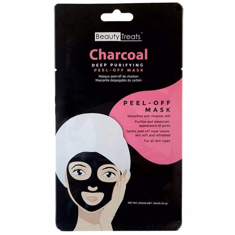 Deep Purifying Peel-Off Masks - Charcoal 0.33oz
