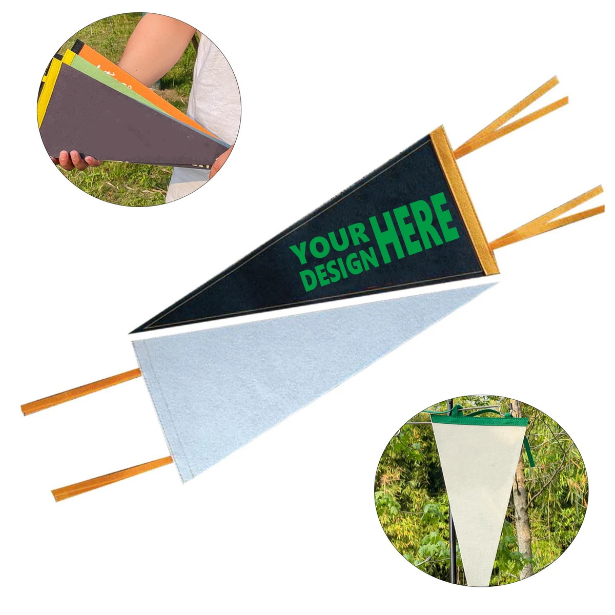 Custom Felt Pennant 1