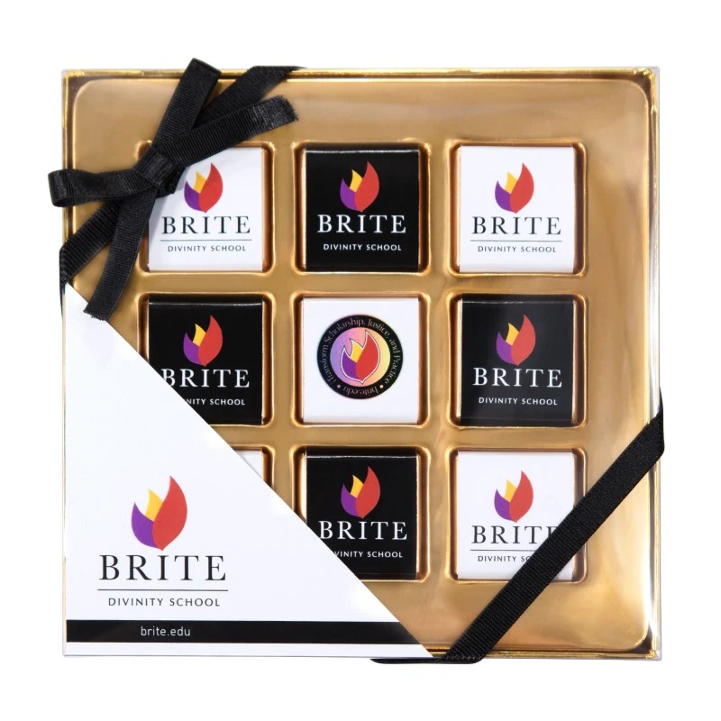 9-Piece Belgian Bliss Translucent Chocolate Box 1
