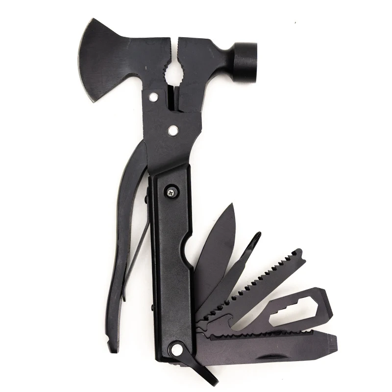 14 in 1 Multitool Hatchet Camping Axe Hammer Saw Screwdriver 1