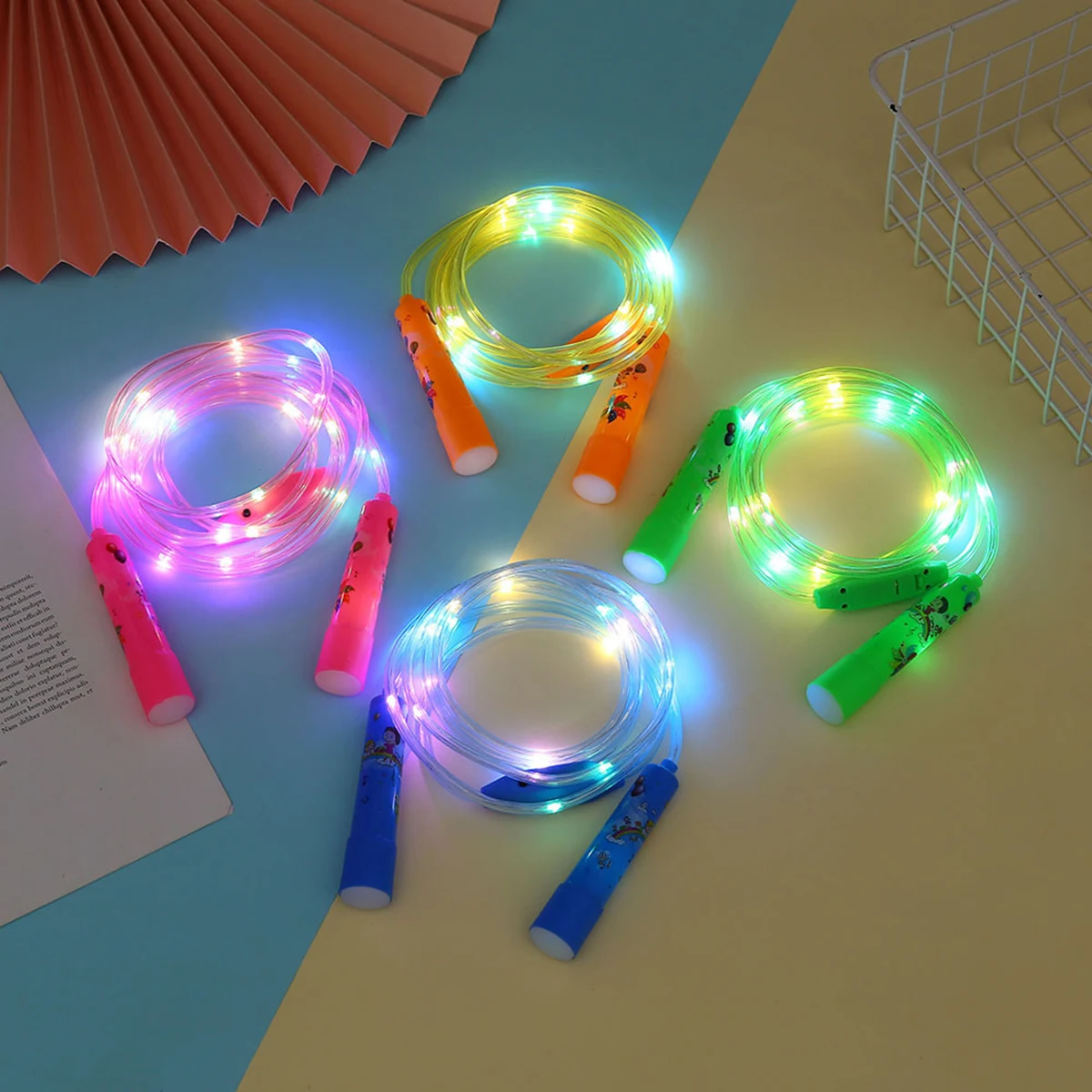 Light Up Flashing Color Changing Skipping Led Jump Rope 1