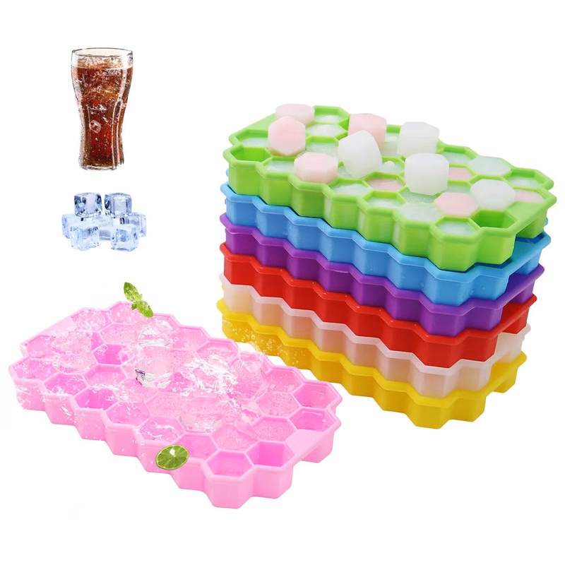Honeycomb Ice Cube Trays With Lid