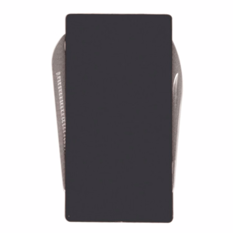 Custom Engraved Black Money Clip with Pocket Knife