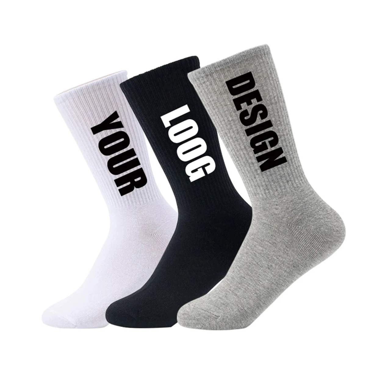 Jacquard Sports Socks MOQ 50PCS 1