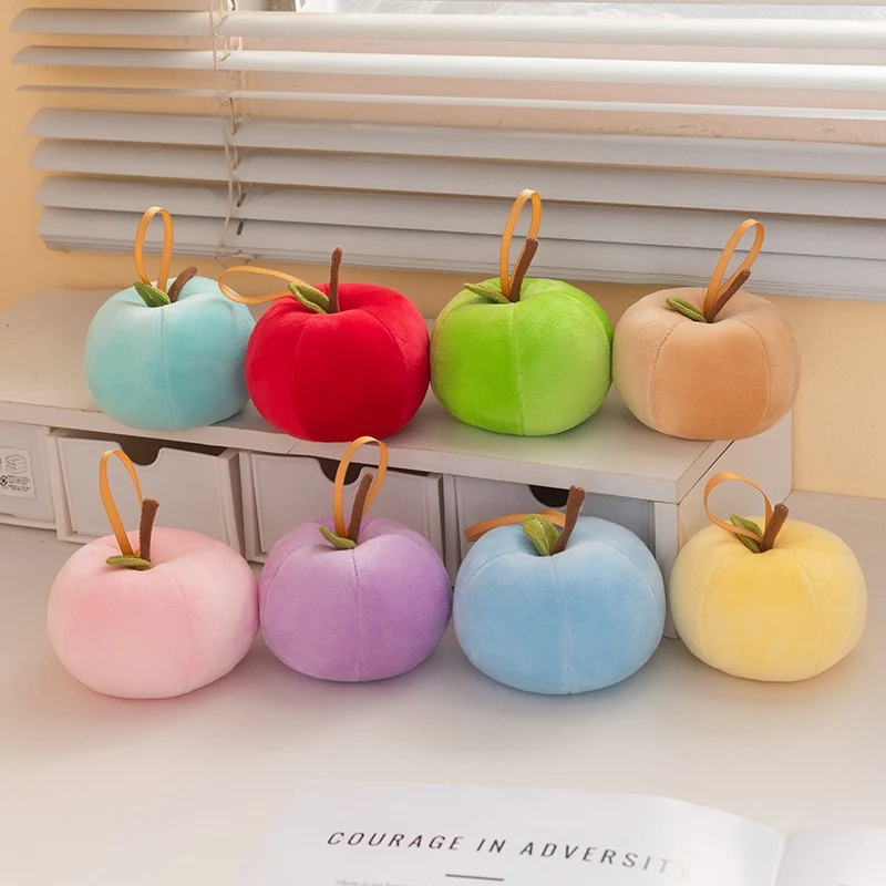 Apple Plush Keychain 1