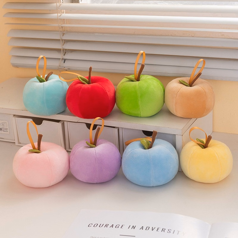 Apple Plush Keychain