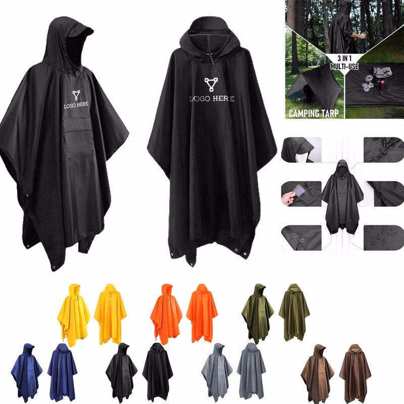Multifunctional Waterproof Outdoor Convertible Rain Poncho