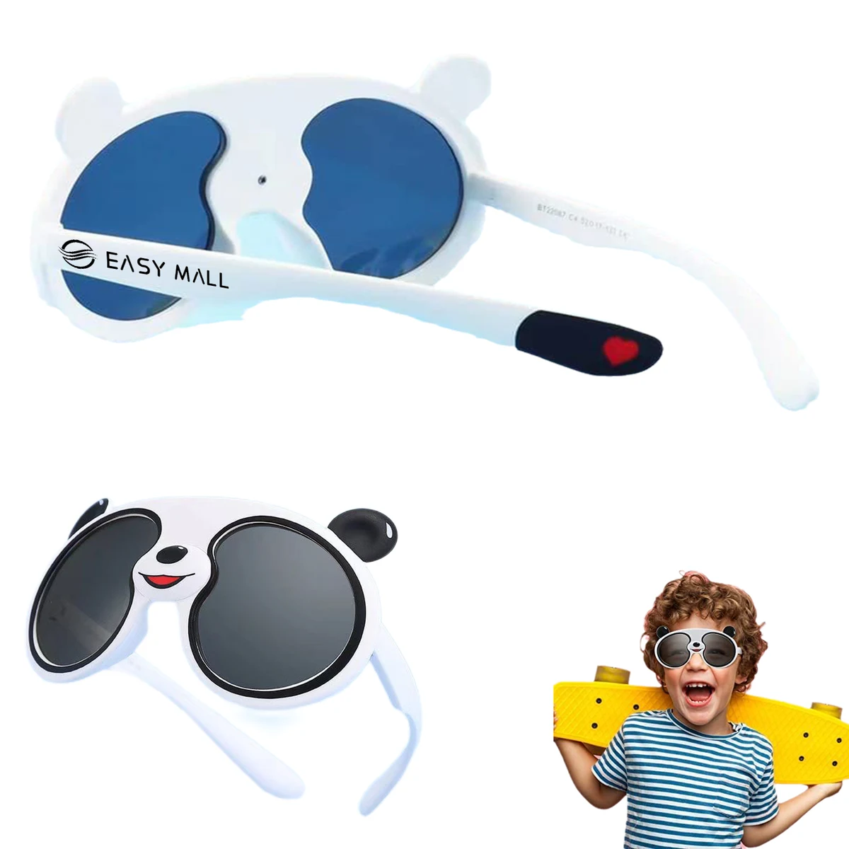 Panda Children Unisex Sunglasses For Kids 1