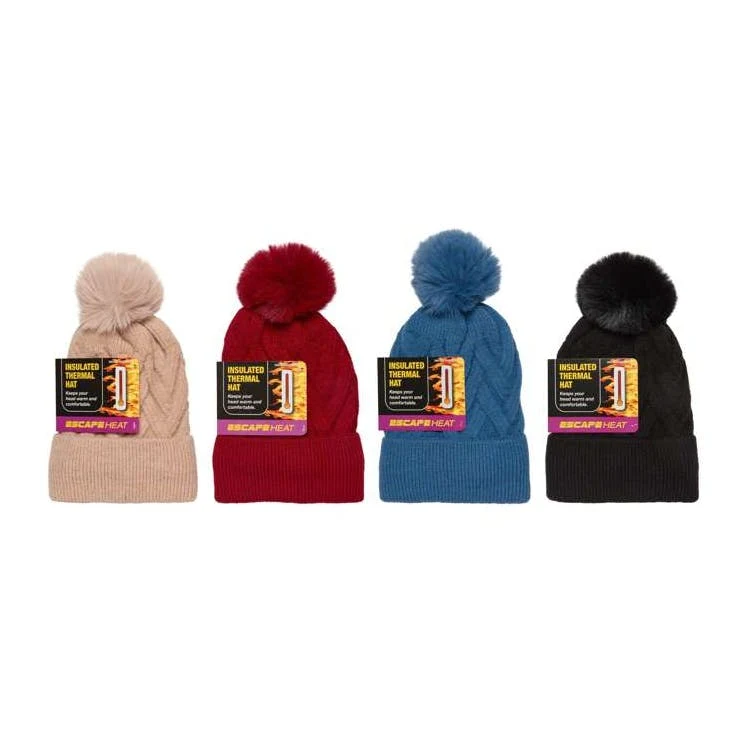 Women's Patterned Cuff Hats Assorted Colors 1