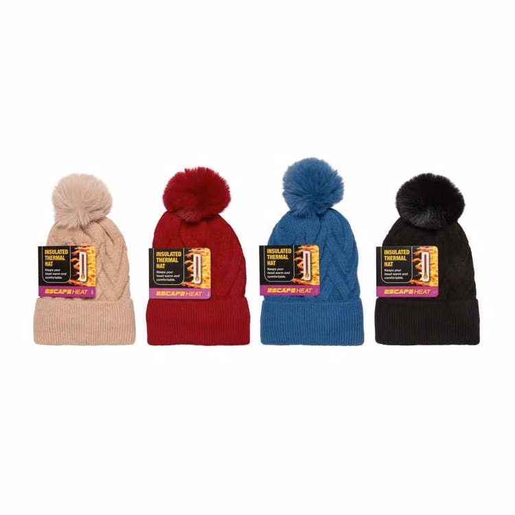 Women's Patterned Cuff Hats Assorted Colors
