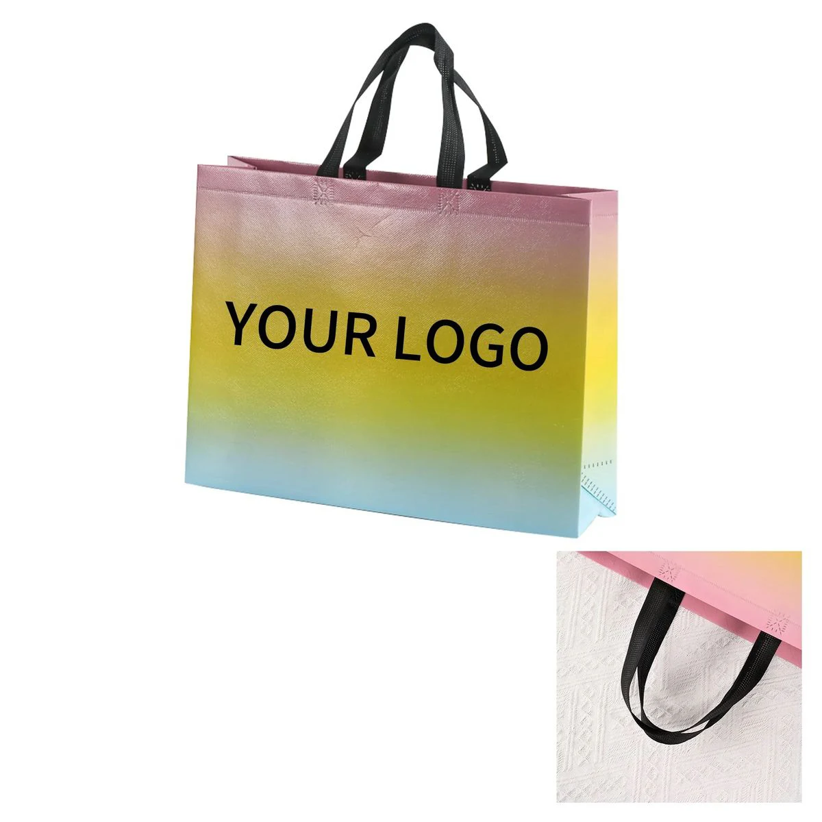 Water Resistant Promotional Bag with Ombre Design 1