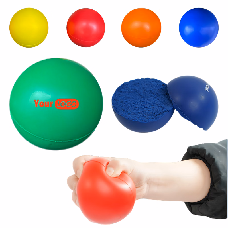 Six Sizes Of Stress-relief PU Grip Balls