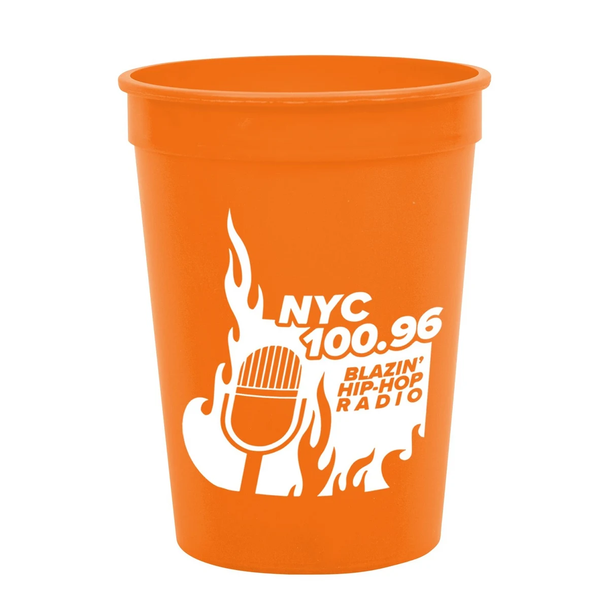 Smooth Side Reusable Stadium Cup, 12 oz. 1