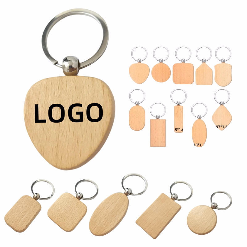 Wooden Keychain