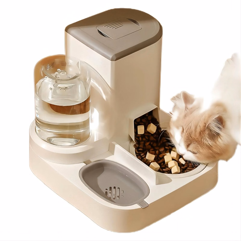 Automatic Cat Feeding And Water Feeder