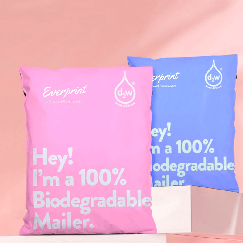 10" x13"Custom 100% biodegradable Recycled Mailer Bag