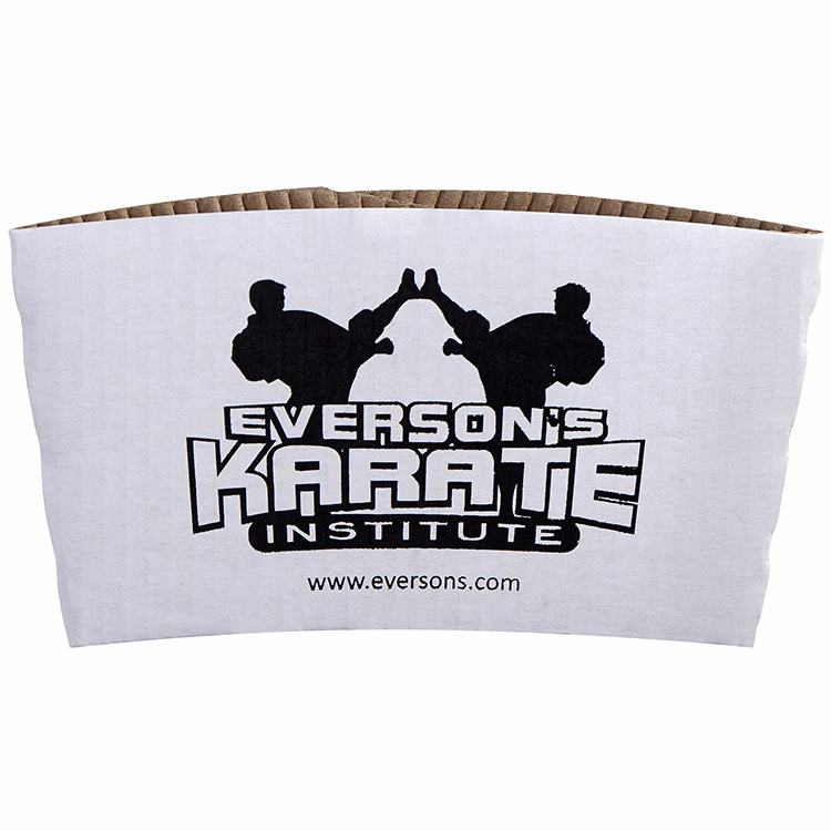 White Hot Cup Sleeves - Quick Ship