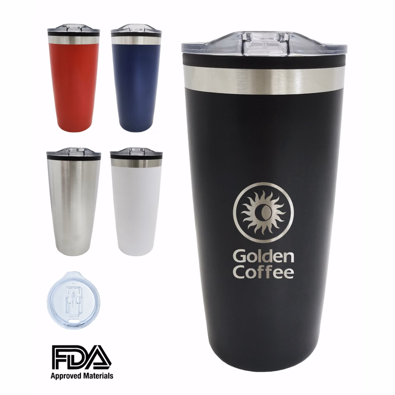 20oz Double Wall Stainless Steel Tumbler Insulated Travel Mug