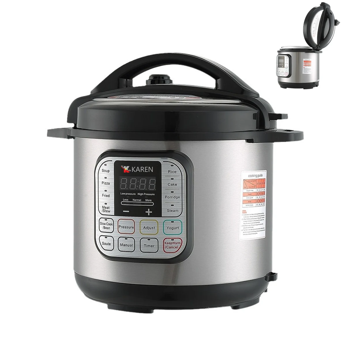 7-In-1 Electric Stainless Steel Pressure Cooker 1