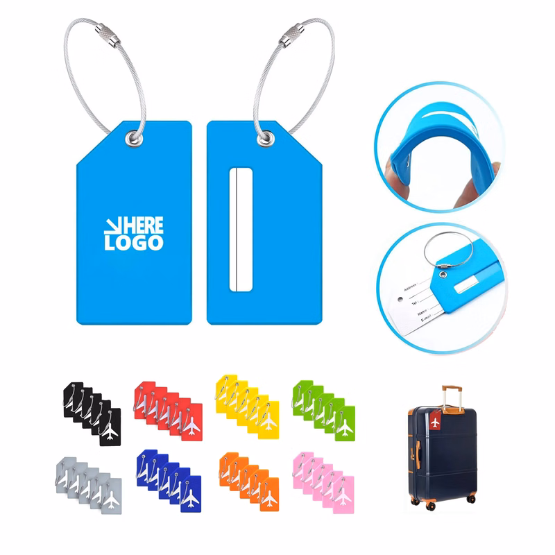 Silicone Luggage ID Tag