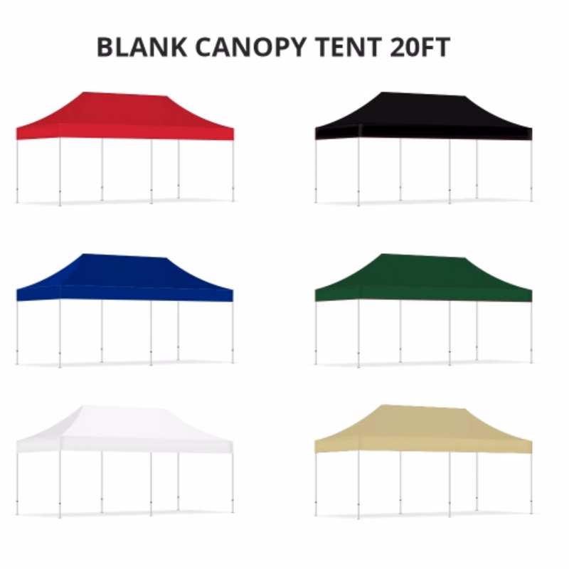 Blank Canopy tent package - 20' x 10'