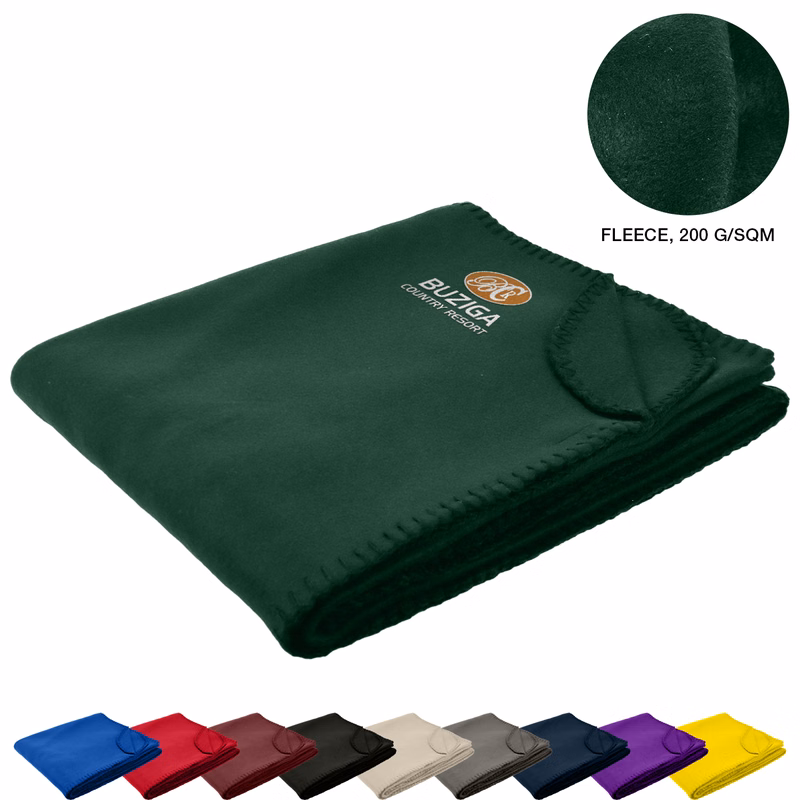 Polar fleece Blanket W/ Merrow Edge 50" X 60"