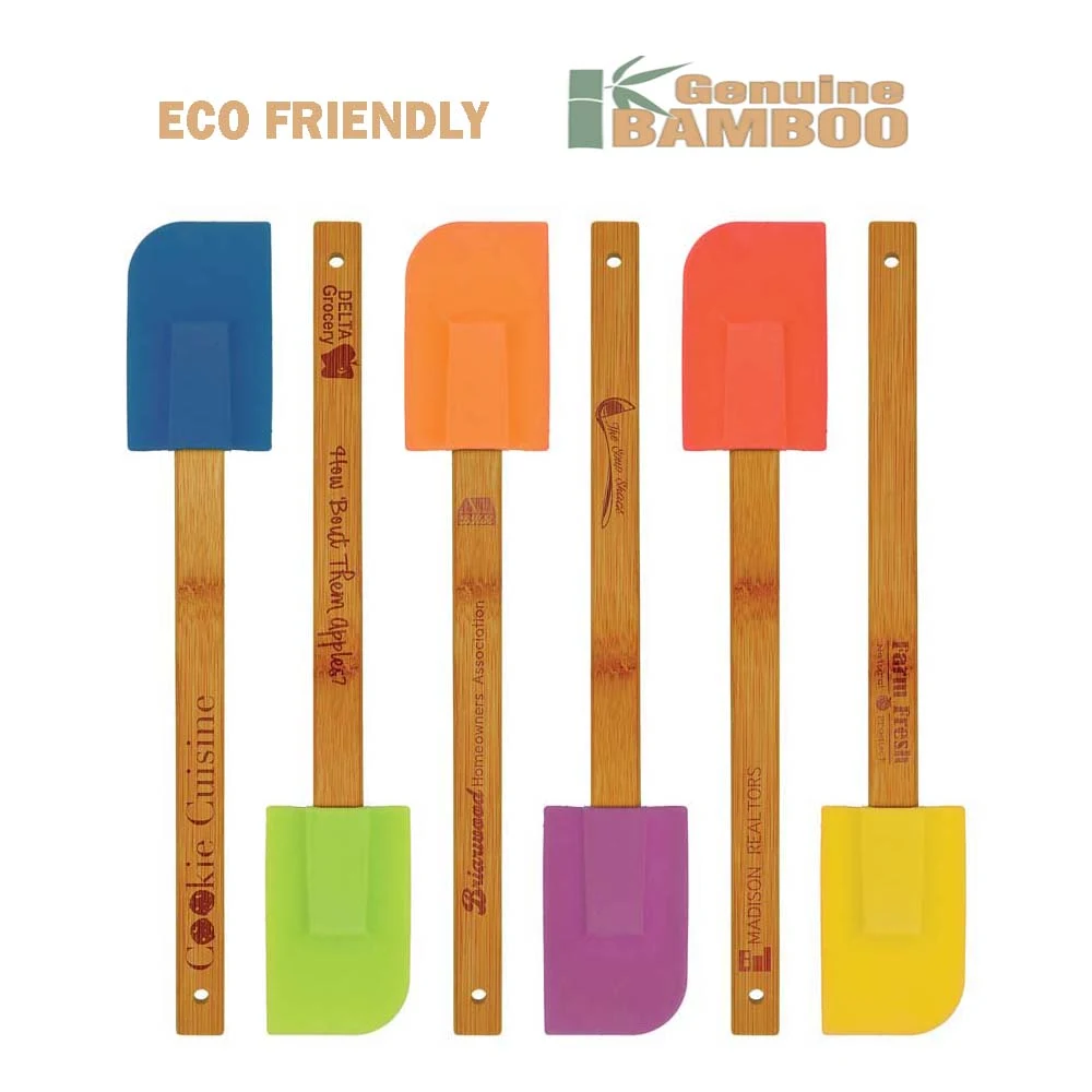 Silicone Spatula with Bamboo Handle 1