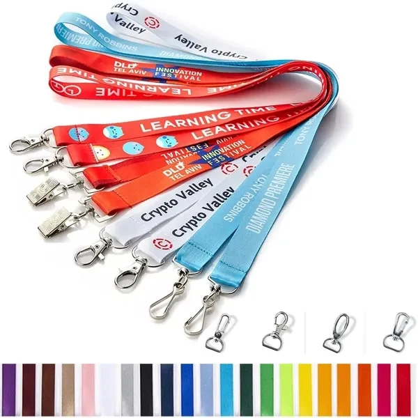 Custom Full Color Printed Lanyards 1
