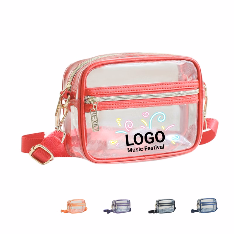 Clear Waterproof Crossbody Purse Bag