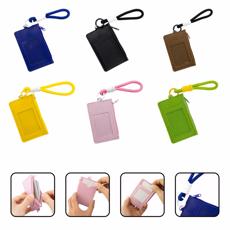 Zippered Badge Card Organizer