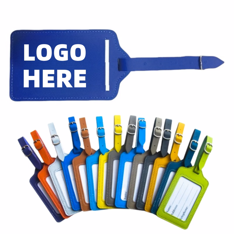 PU Leather Luggage Tag