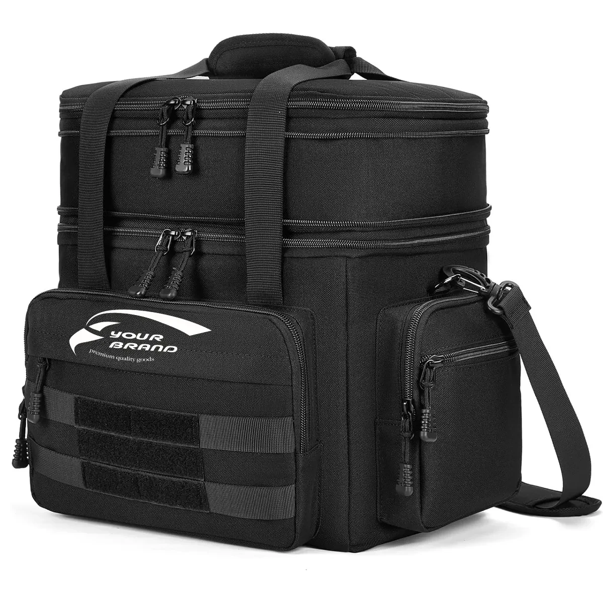 Large Expandable Tactical Picnic Lunch Bag Insulated Cooler 1
