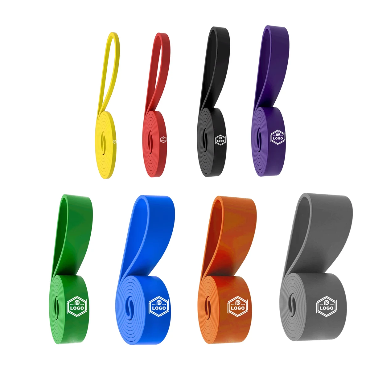 Yoga Stretch Bands with Varying Resistance 1