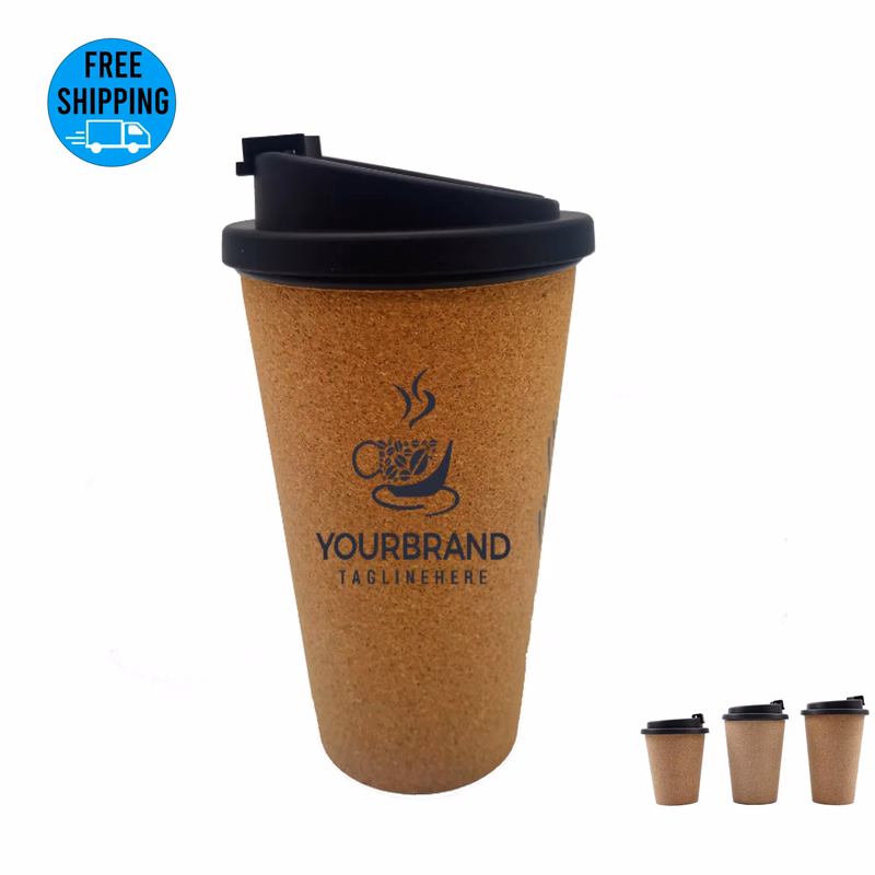 15oz cork Car Water Cup