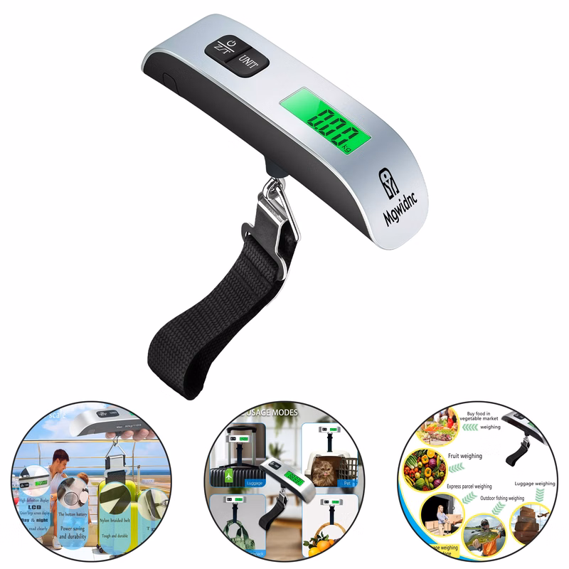 50kg/10g Handheld Luggage Scale with Strap