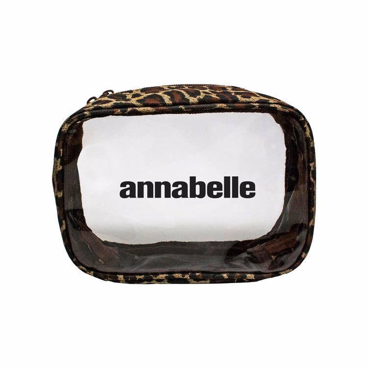 Clear Bag Leopart Trim