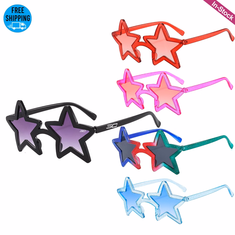 Star Shaped Sunglasses-Ocean