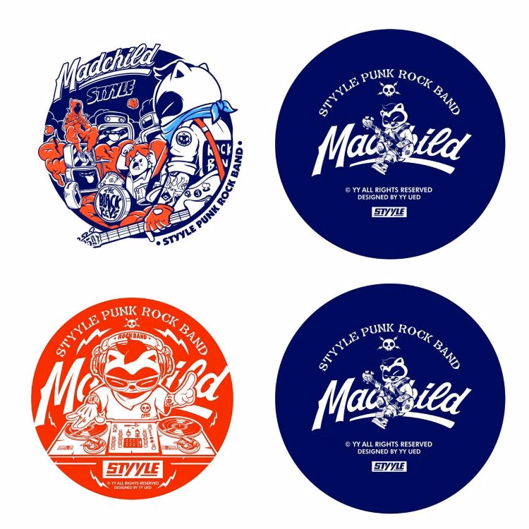 Eco Friendly Round Paper Coaster