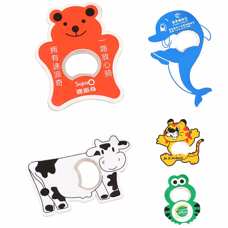 Custom Cow Shape Magnetic Bottle Opener