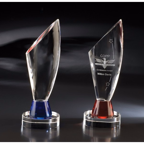 Designer Crystal Euphoria (Red) Award