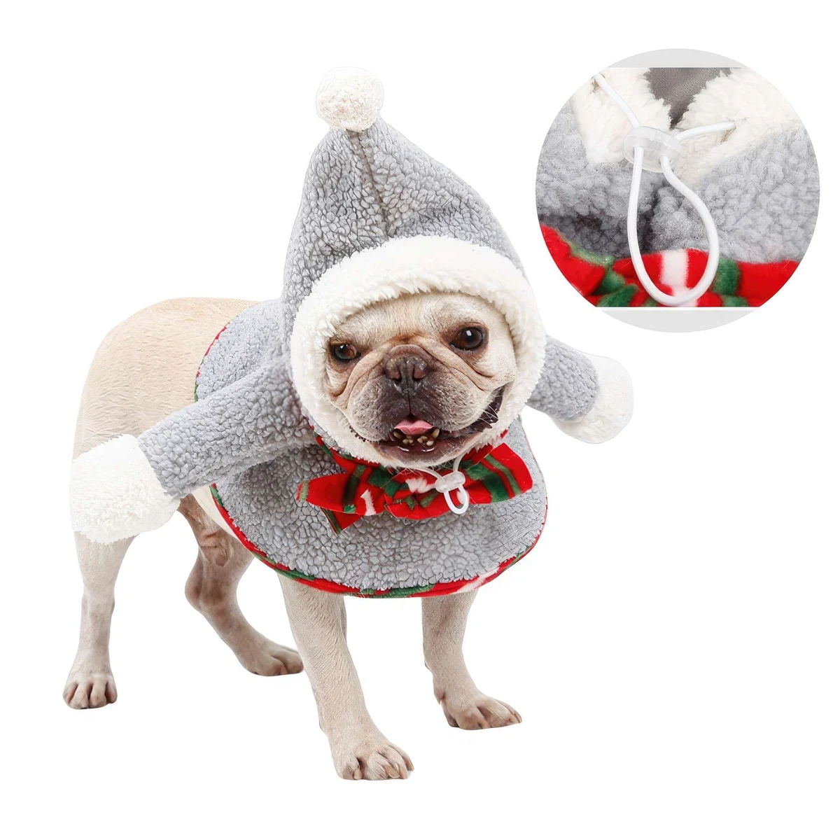 Christmas Furball Snowman Puppy Costume 1