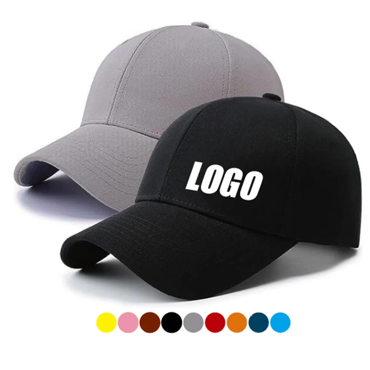 Contoured Cotton Twill Baseball Cap 1